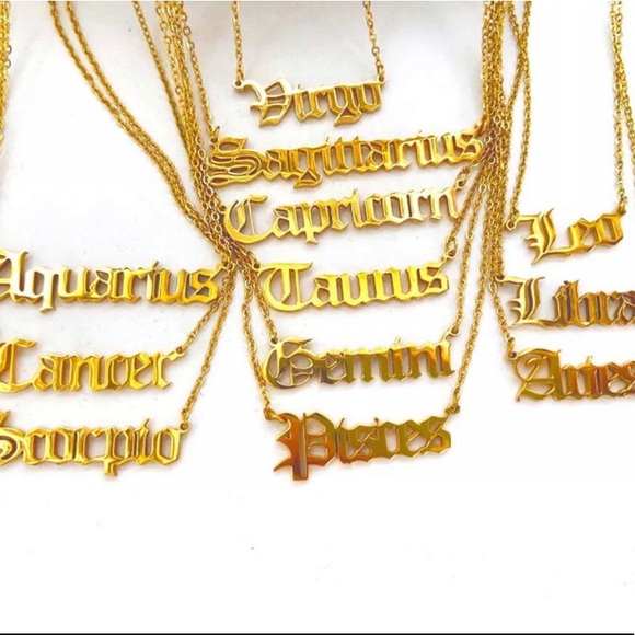 Zodiac Sign Necklaces - Picture 3 of 3